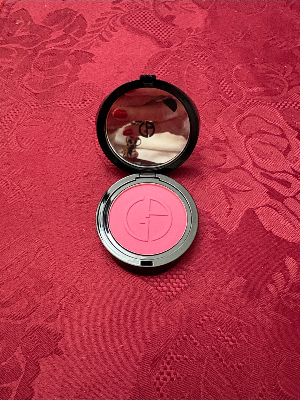 Giorgio Armani Bright Pink Cream Blush Compact